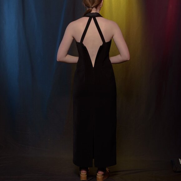 Beautiful Black Evening Gown/#104 - Picture 8 of 8